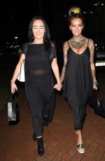 JEMMA LUCY Arrives at Lowry Hotel in Manchester 09/05/2016