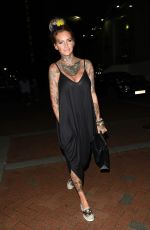 JEMMA LUCY Arrives at Lowry Hotel in Manchester 09/05/2016