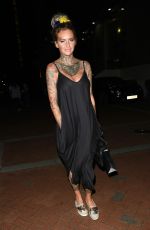 JEMMA LUCY Arrives at Lowry Hotel in Manchester 09/05/2016
