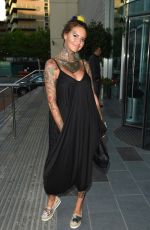 JEMMA LUCY Arrives at Lowry Hotel in Manchester 09/05/2016