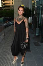 JEMMA LUCY Arrives at Lowry Hotel in Manchester 09/05/2016