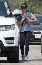 JENNA DEWAN Leaves a Yoga Class in Studio City 09/12/2016