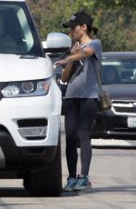 JENNA DEWAN Leaves a Yoga Class in Studio City 09/12/2016