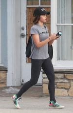 JENNA DEWAN Leaves a Yoga Class in Studio City 09/12/2016