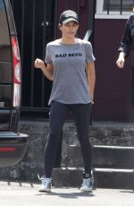 JENNA DEWAN Leaves a Yoga Class in Studio City 09/12/2016