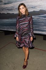 JENNA LOUISE COLEMAN at Erdem Fashion Show at London Fashion Week 09/19/2016