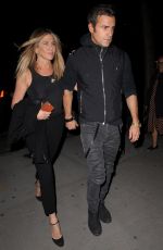 JENNIFER ANISTON and Justin Theroux Night Out in New York 09/24/2016