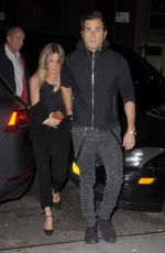 JENNIFER ANISTON and Justin Theroux Night Out in New York 09/24/2016