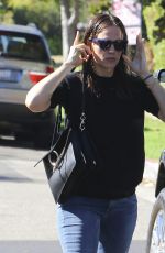 JENNIFER GARNER at a Church in Pacific Palisades 09/25/2016