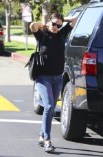 JENNIFER GARNER at a Church in Pacific Palisades 09/25/2016