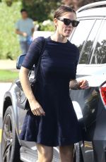 JENNIFER GARNER Heading to a Church in Brentwood 09/11/2016
