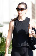 JENNIFER GARNER Heading to a Gym in Beverly Hills 09/10/2016