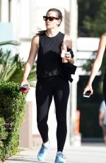 JENNIFER GARNER Heading to a Gym in Beverly Hills 09/10/2016