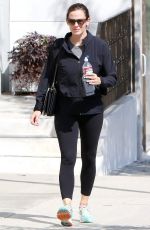 JENNIFER GARNER Heading to a Gym in Brentwood 09/08/2016
