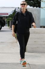 JENNIFER GARNER Heading to a Gym in Brentwood 09/08/2016