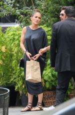 JENNIFER LOPEZ Lunch at Locanda Verde in Tribeca 09/10/2016