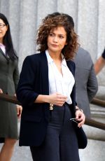 JENNIFER LOPEZ on the Set of 