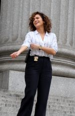 JENNIFER LOPEZ on the Set of 