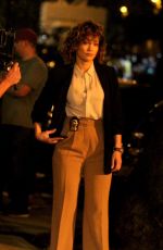 JENNIFER LOPEZ on the Set of 