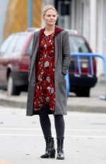 JENNIFER MORRISON on the Set of 