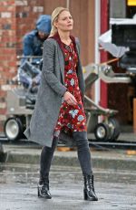 JENNIFER MORRISON on the Set of 
