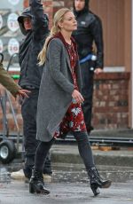 JENNIFER MORRISON on the Set of 