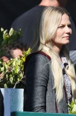 JENNIFER MORRISON on the Set of 