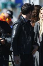 JENNIFER MORRISON on the Set of 