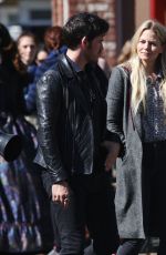 JENNIFER MORRISON on the Set of 