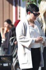JENNIFER MORRISON on the Set of 
