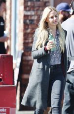 JENNIFER MORRISON on the Set of 
