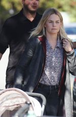 JENNIFER MORRISON on the Set of 
