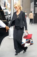 JENNY MCCARTHY Leaves SirirusXM Studio in New York 09/16/2016