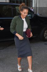 JESSICA ALBA Arrives at Edition Hotel in New York 09/13/2016