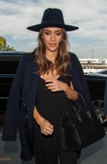 JESSICA ALBA at LAX Airport in Los Angeles 09/27/2016