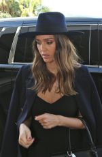 JESSICA ALBA at LAX Airport in Los Angeles 09/27/2016