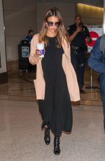 JESSICA ALBA at Los Angeles International Airport 08/31/2016