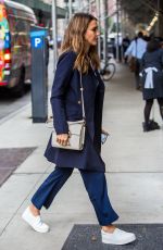JESSICA ALBA Heading to Promote Zico Coconut Water in New York 09/29/2016