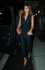 JESSICA ALBA Leaves Her Hotel in New York 09/08/2016