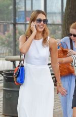 JESSICA ALBA Out and About in New York 09/09/2016
