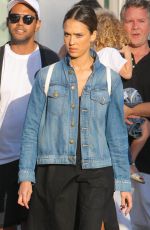 JESSICA ALBA Out and About in Venice 09/04/2016