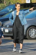 JESSICA ALBA Out and About in Venice 09/04/2016