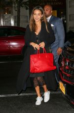 JESSICA ALBA Out for Dinner in New York 09/12/2016