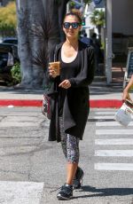 JESSICA ALBA Out for Lunch in West Hollywood 09/03/2016