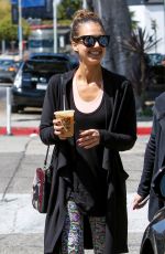 JESSICA ALBA Out for Lunch in West Hollywood 09/03/2016