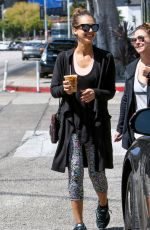 JESSICA ALBA Out for Lunch in West Hollywood 09/03/2016
