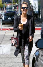 JESSICA ALBA Out for Lunch in West Hollywood 09/03/2016