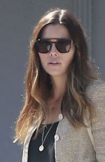 JESSICA BIEL Out for Lunch at C&M Cafe in West Hollywood 09/08/2016