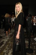 JESSICA HART at Marchesa Spring/Summer 2017 Fashion Show at NYFW 09/14/2016