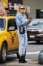 JESSICA HART in Jeans Out in New York 09/11/2016